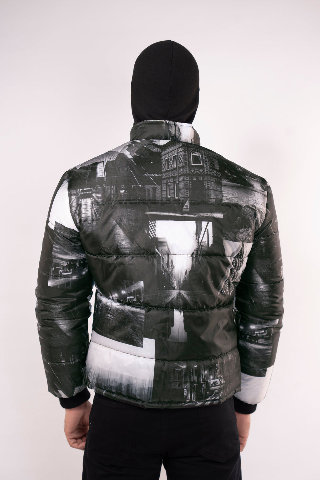 Cityscape Puffer Jacket