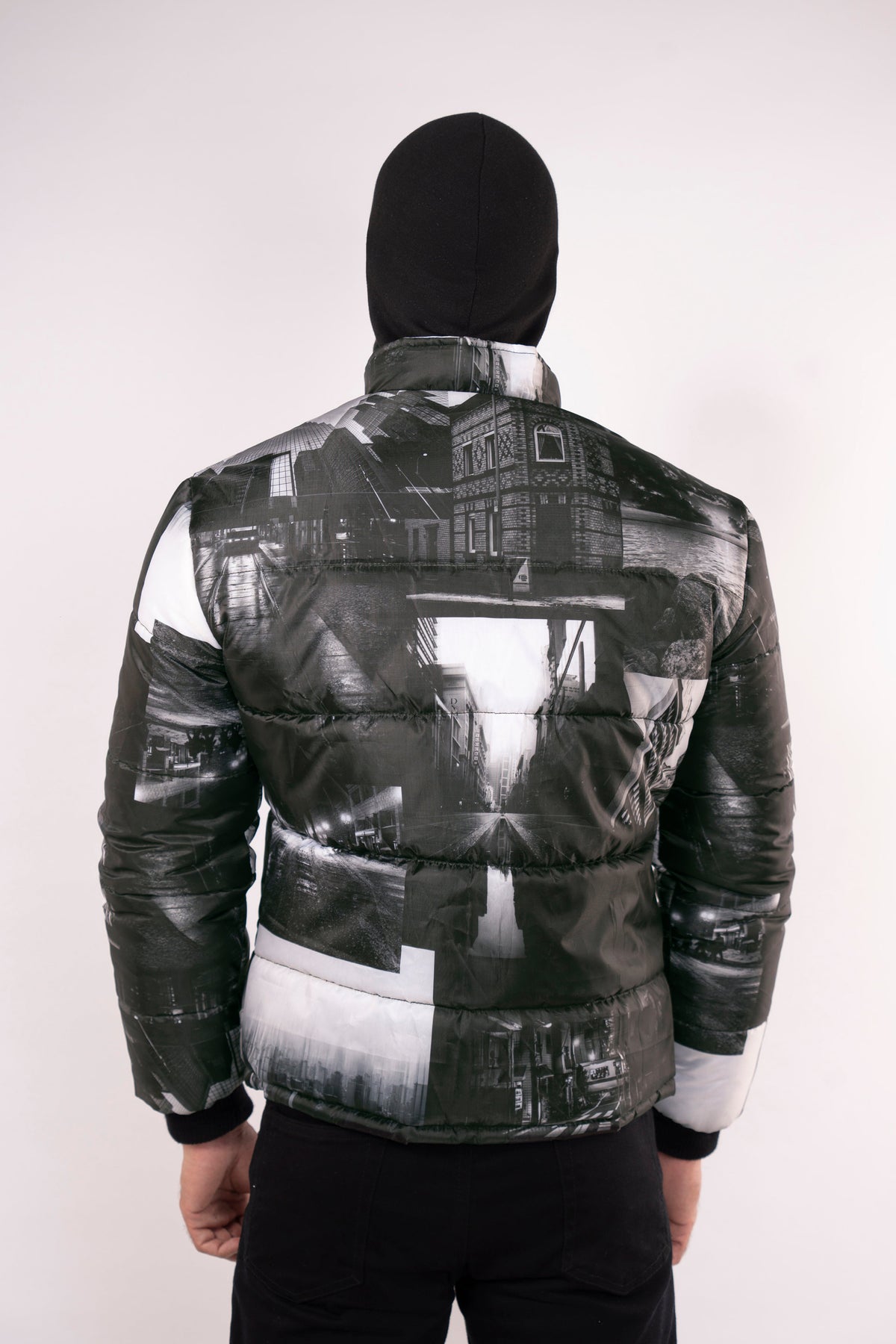 Cityscape Puffer Jacket