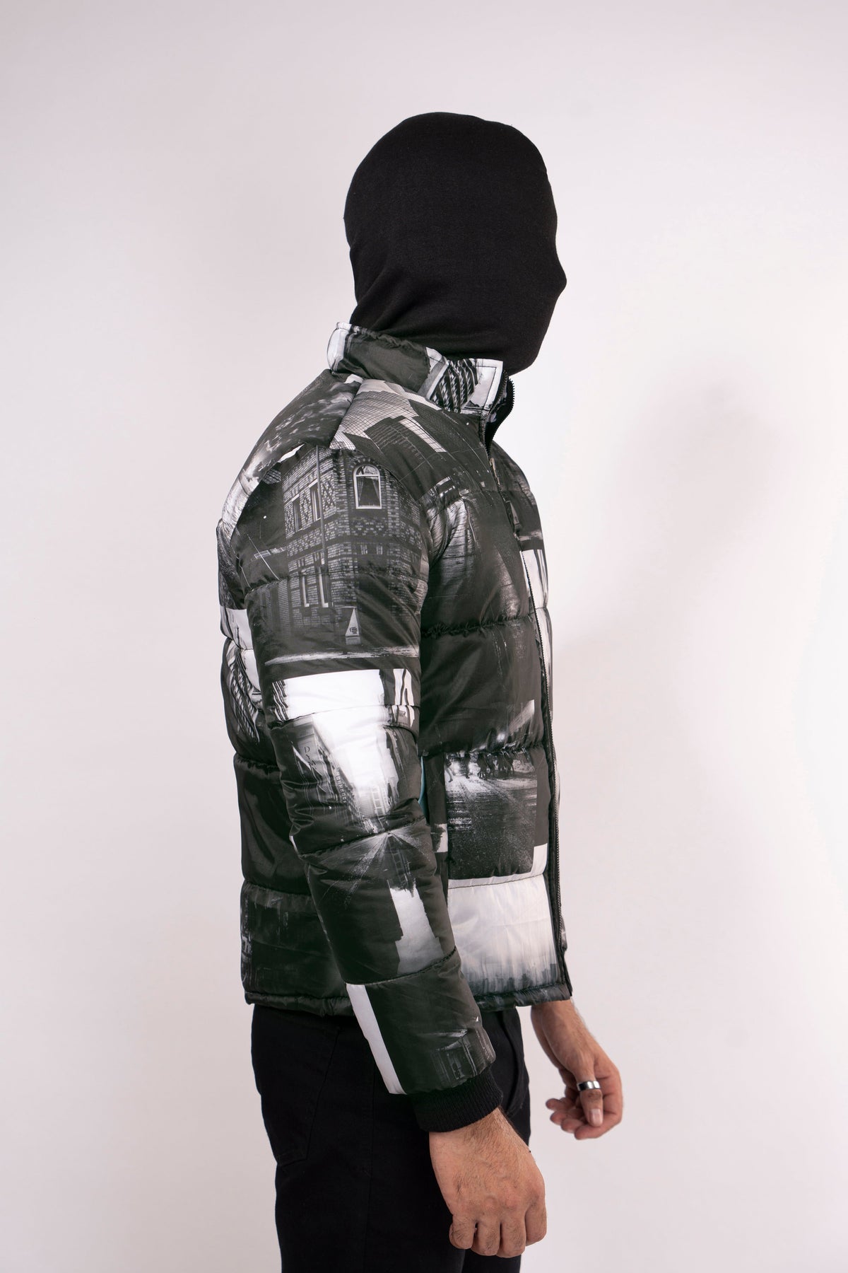Cityscape Puffer Jacket