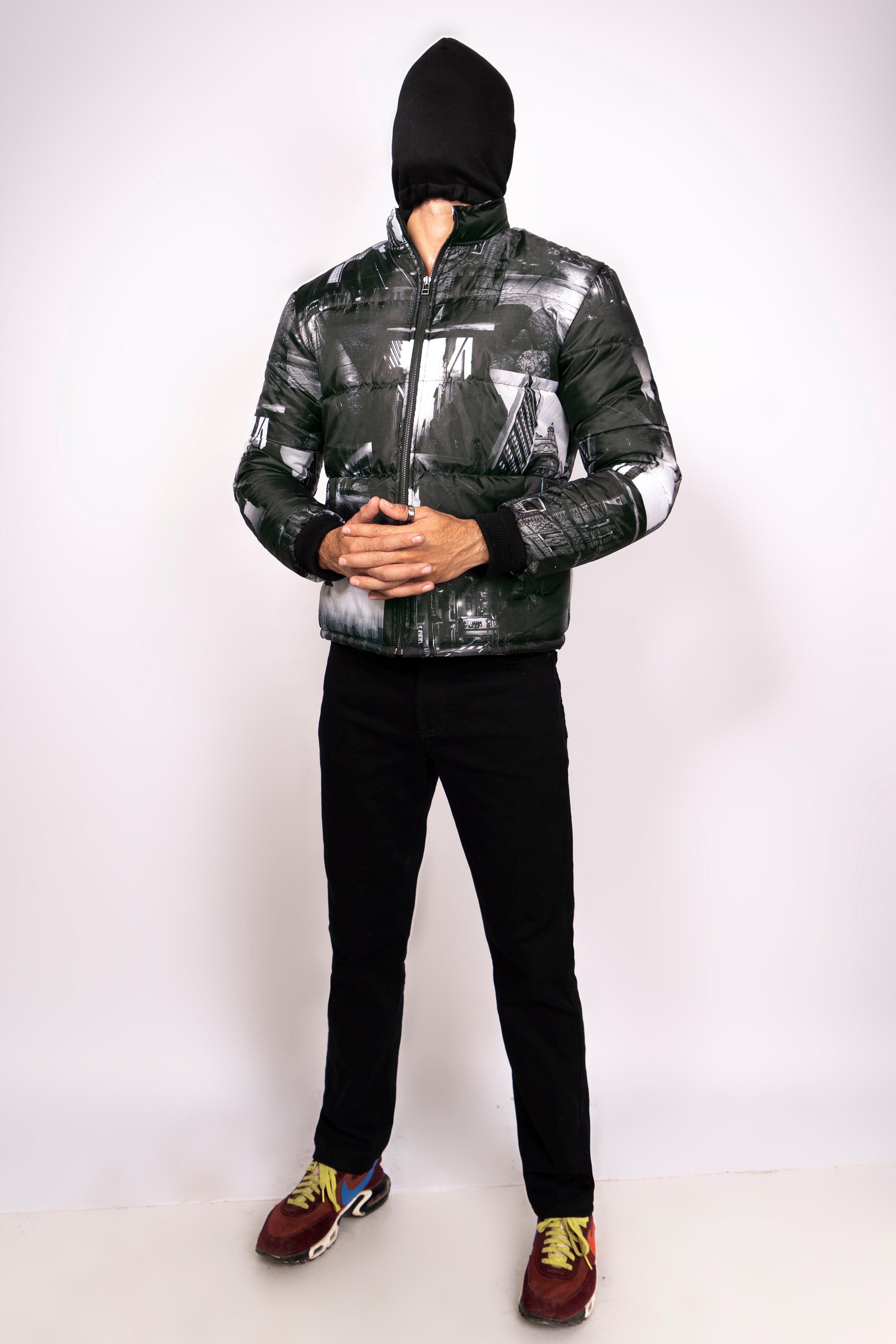 Cityscape Puffer Jacket