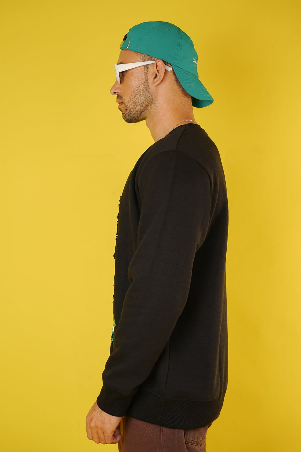 "Colorful Chaos" Patchwork Sweatshirt