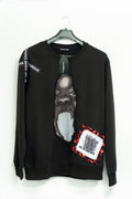 "Freedom of Mind" Patchwork Sweatshirt
