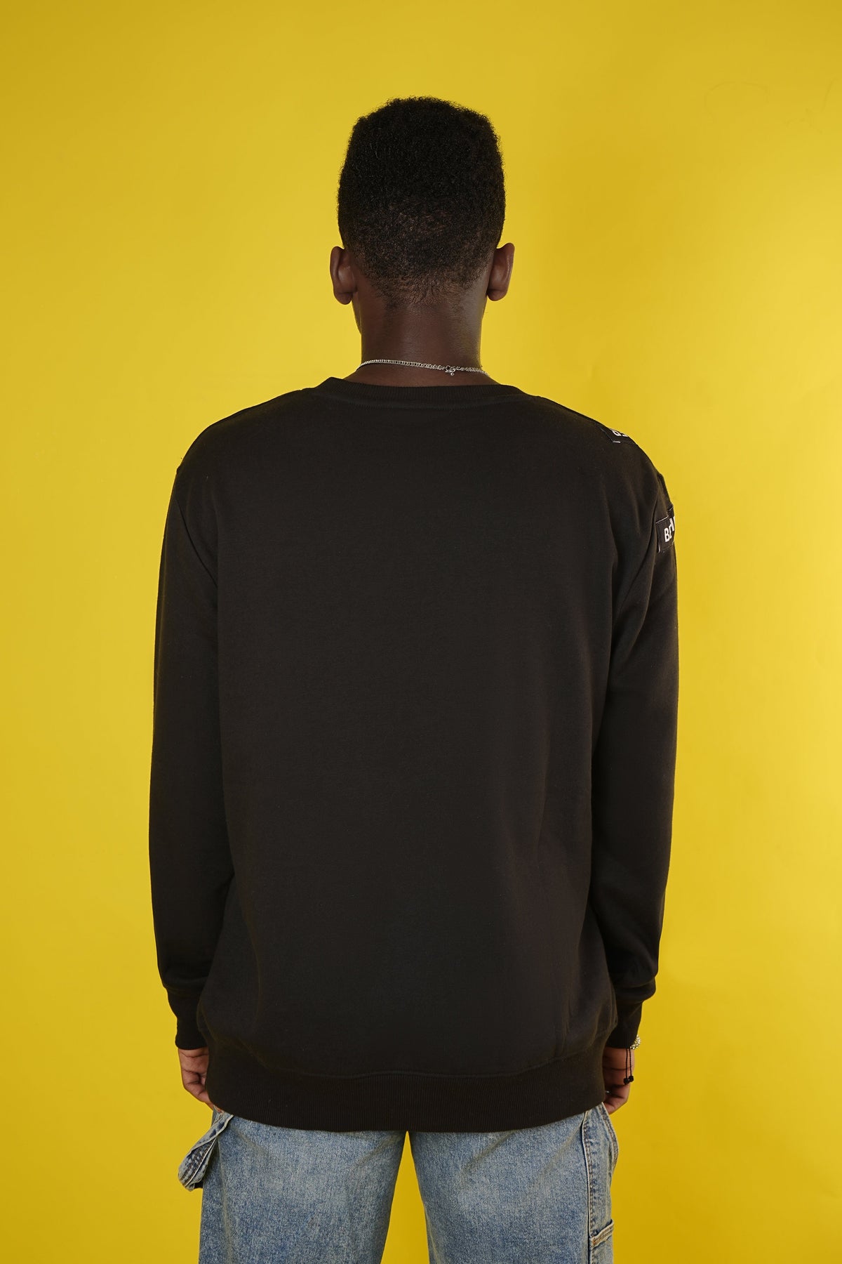 "Freedom of Mind" Patchwork Sweatshirt