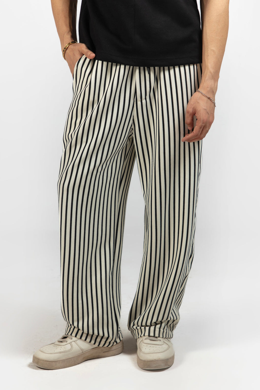 SOLÉA Striped Jogger Trouser