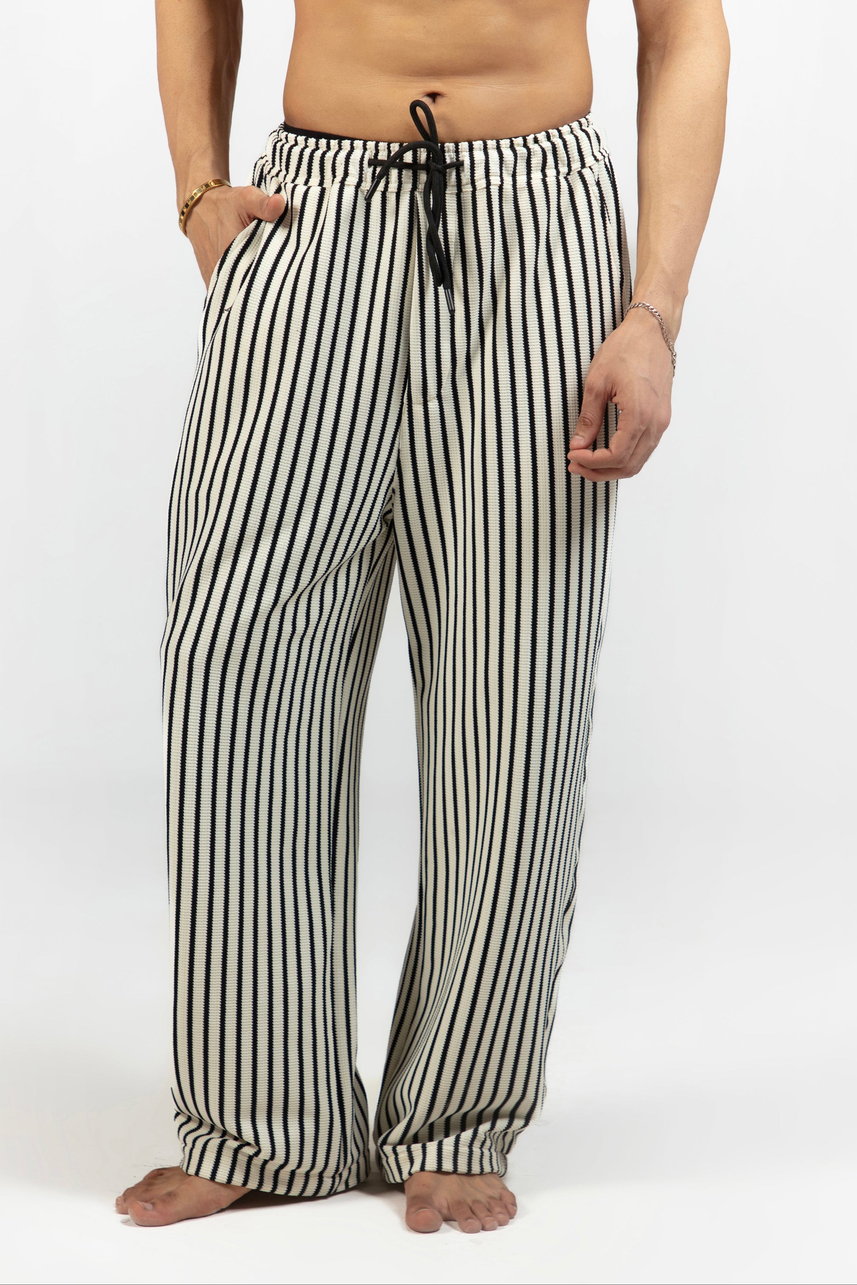 SOLÉA Striped Jogger Trouser