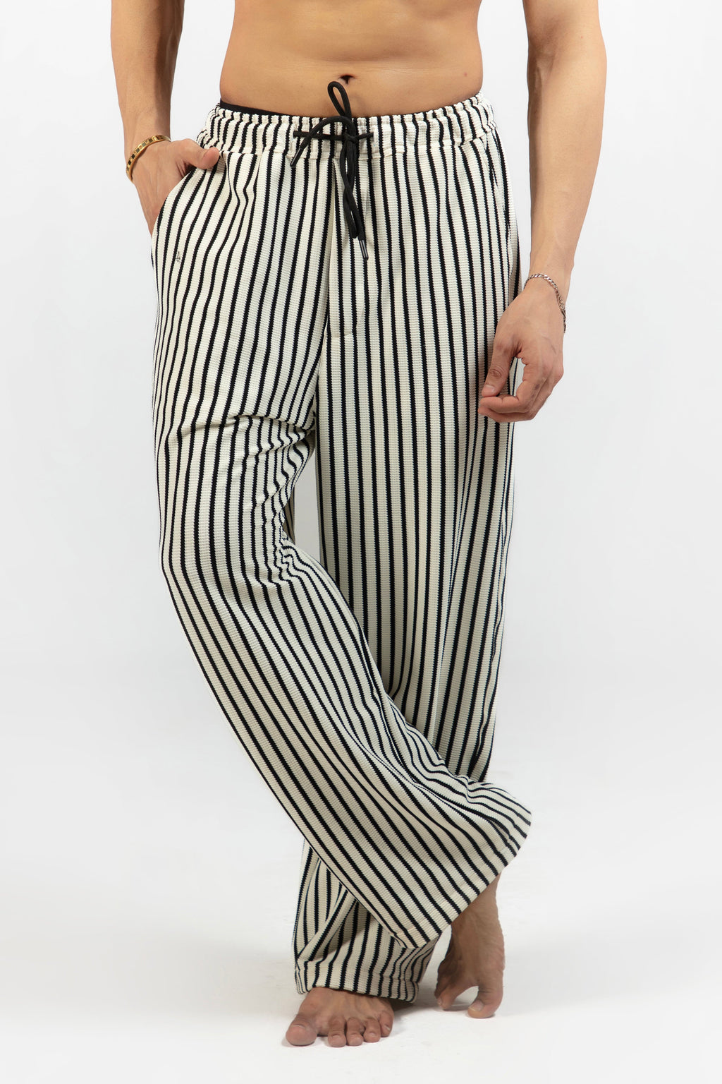 SOLÉA Striped Jogger Trouser