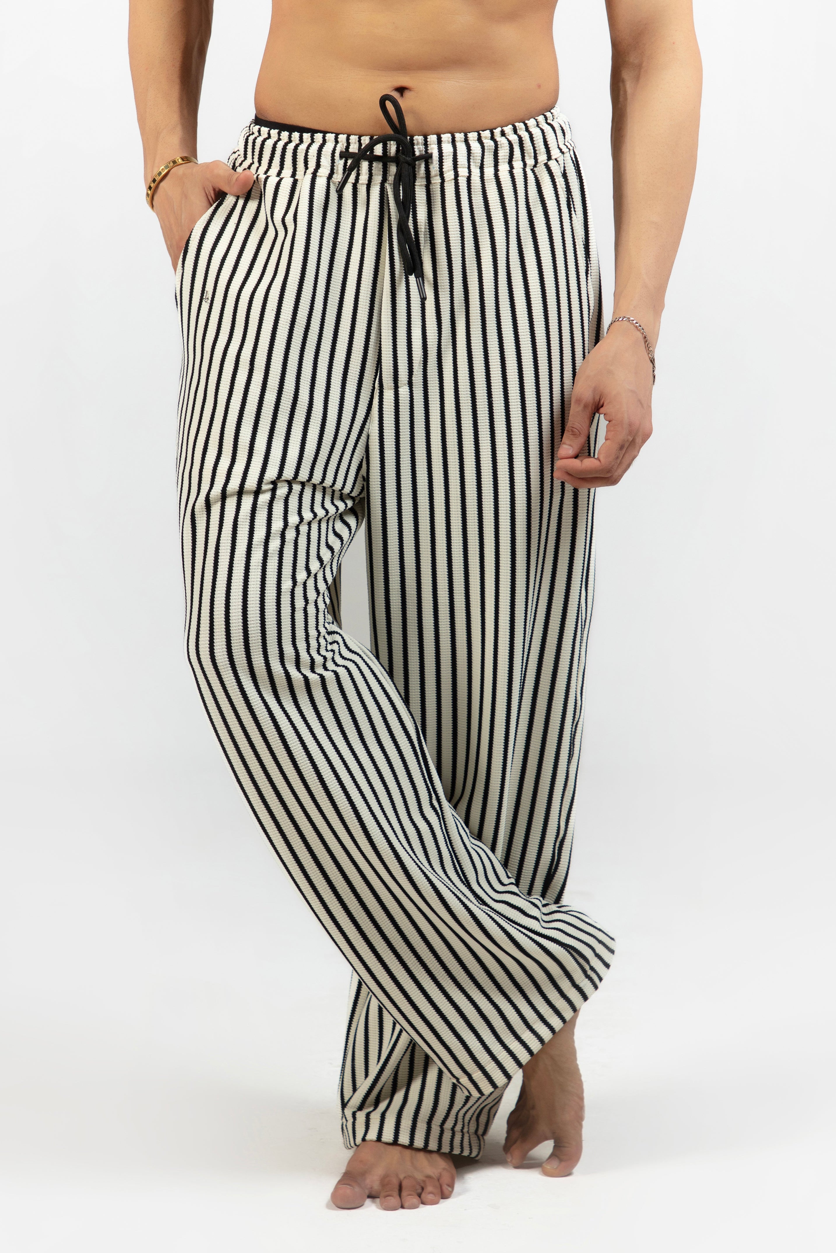 SOLÉA Striped Jogger Trouser