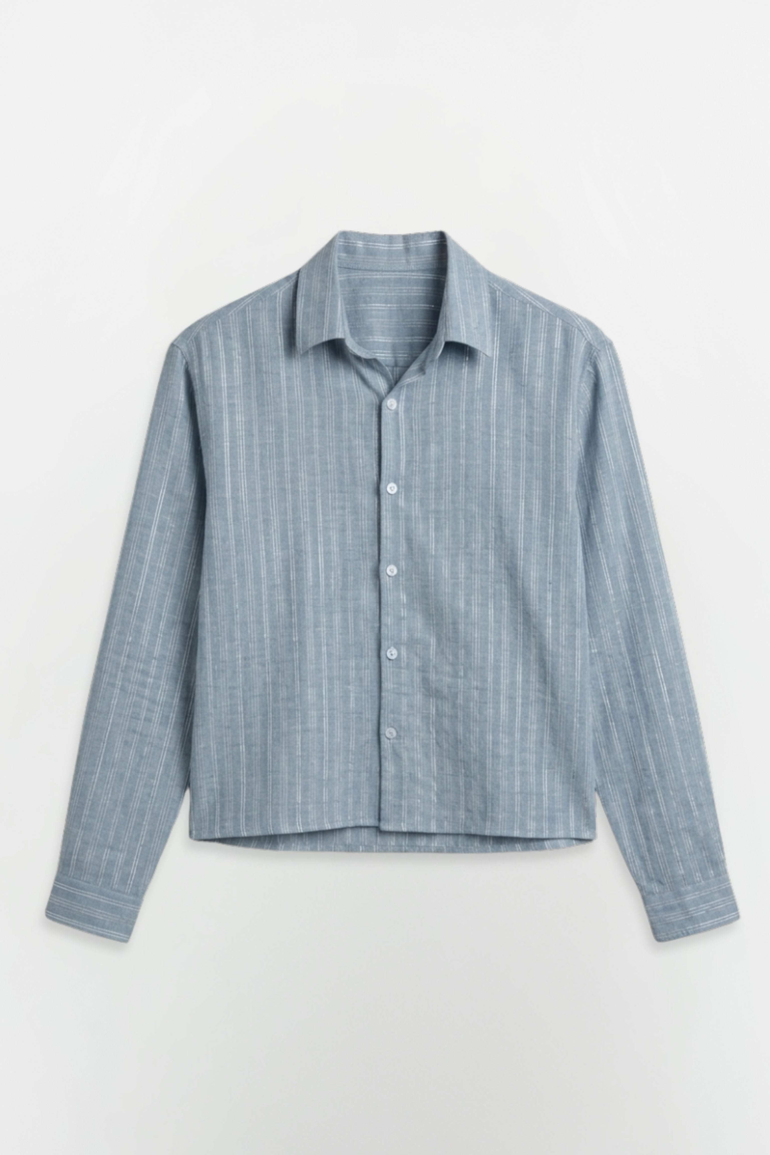 SOLÉA Breeze Striped Cropped Shirt