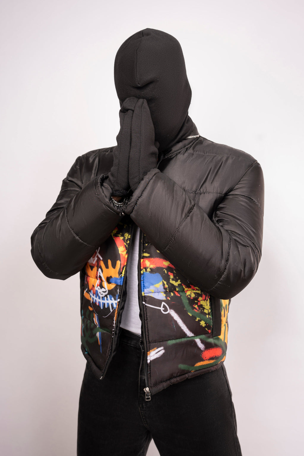 Cross Shadowed Puffer Jacket