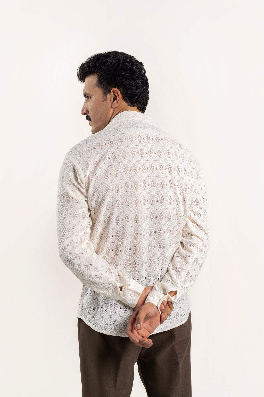 Sandlace Crochet Shirt