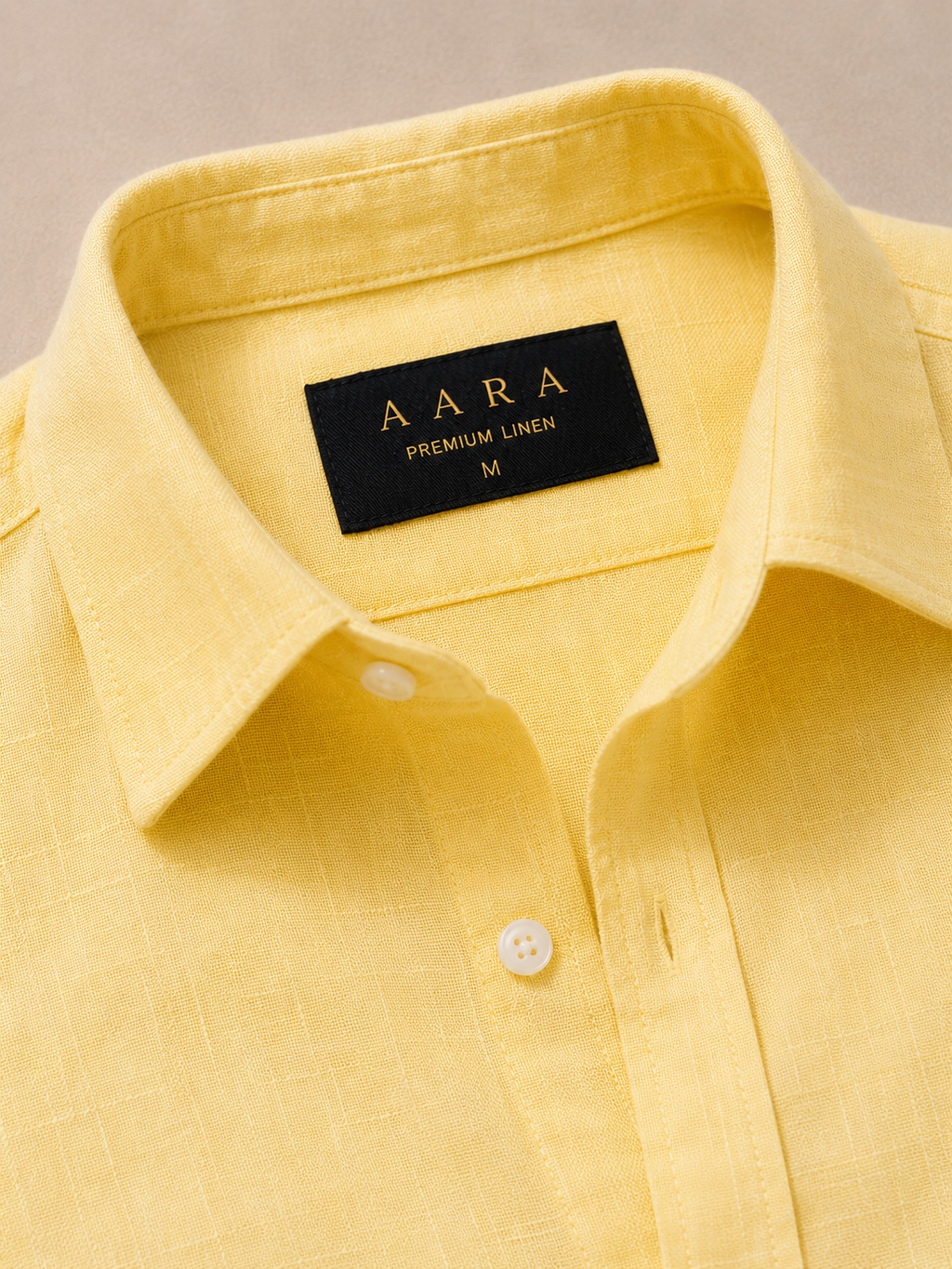𝗟𝗦-𝟎𝟕 | 𝗔𝗔𝗥𝗔 𝗣𝗿𝗲𝗺𝗶𝘂𝗺 𝗟𝗶𝗴𝗵𝘁 𝗬𝗲𝗹𝗹𝗼𝘄 𝗟𝗶𝗻𝗲𝗻 𝗦𝗵𝗶𝗿𝘁