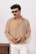 Dune Cropped Oversized Shirt
