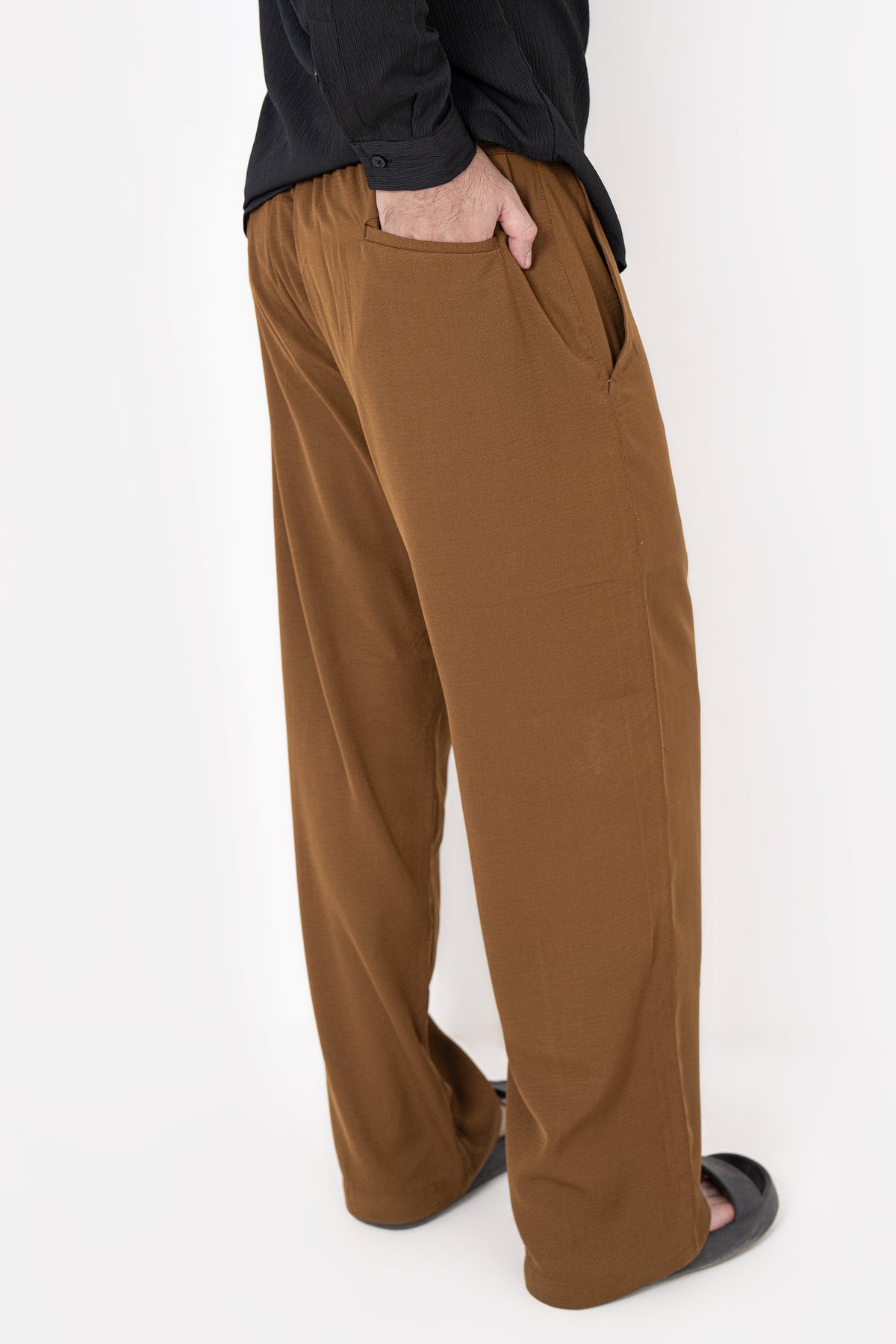 Clay Brown Pintex Pants