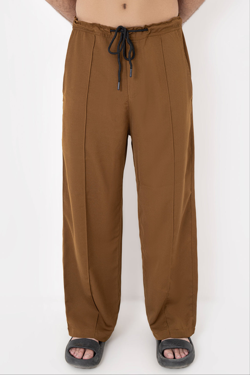 Clay Brown Pintex Pants