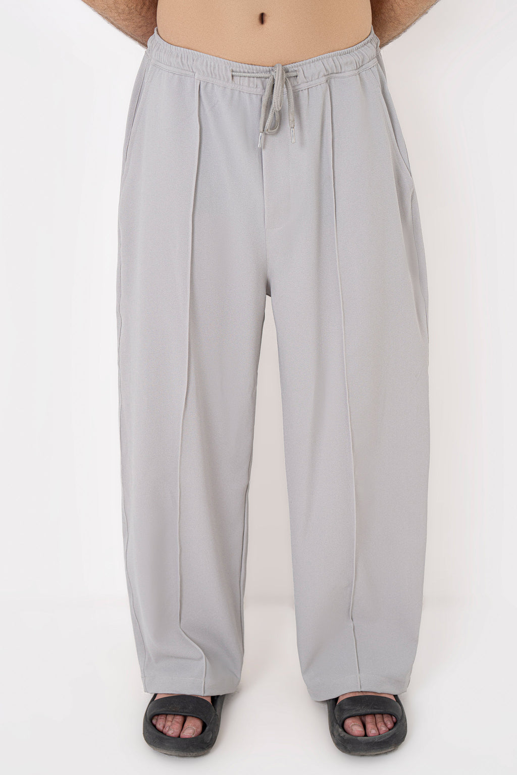 GreyThreads Pintex Trouser Pants