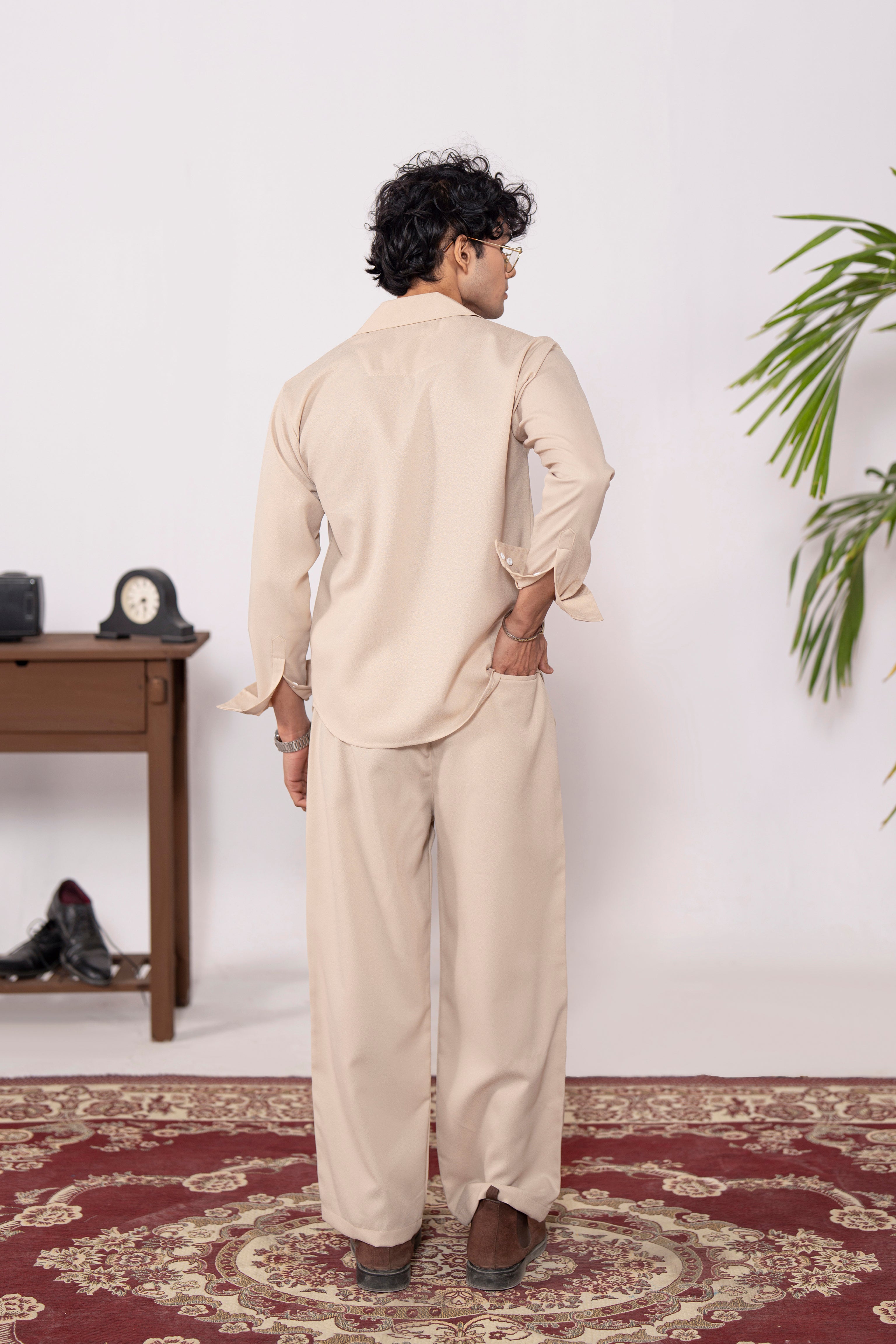 Solis Beige Co Ord Set