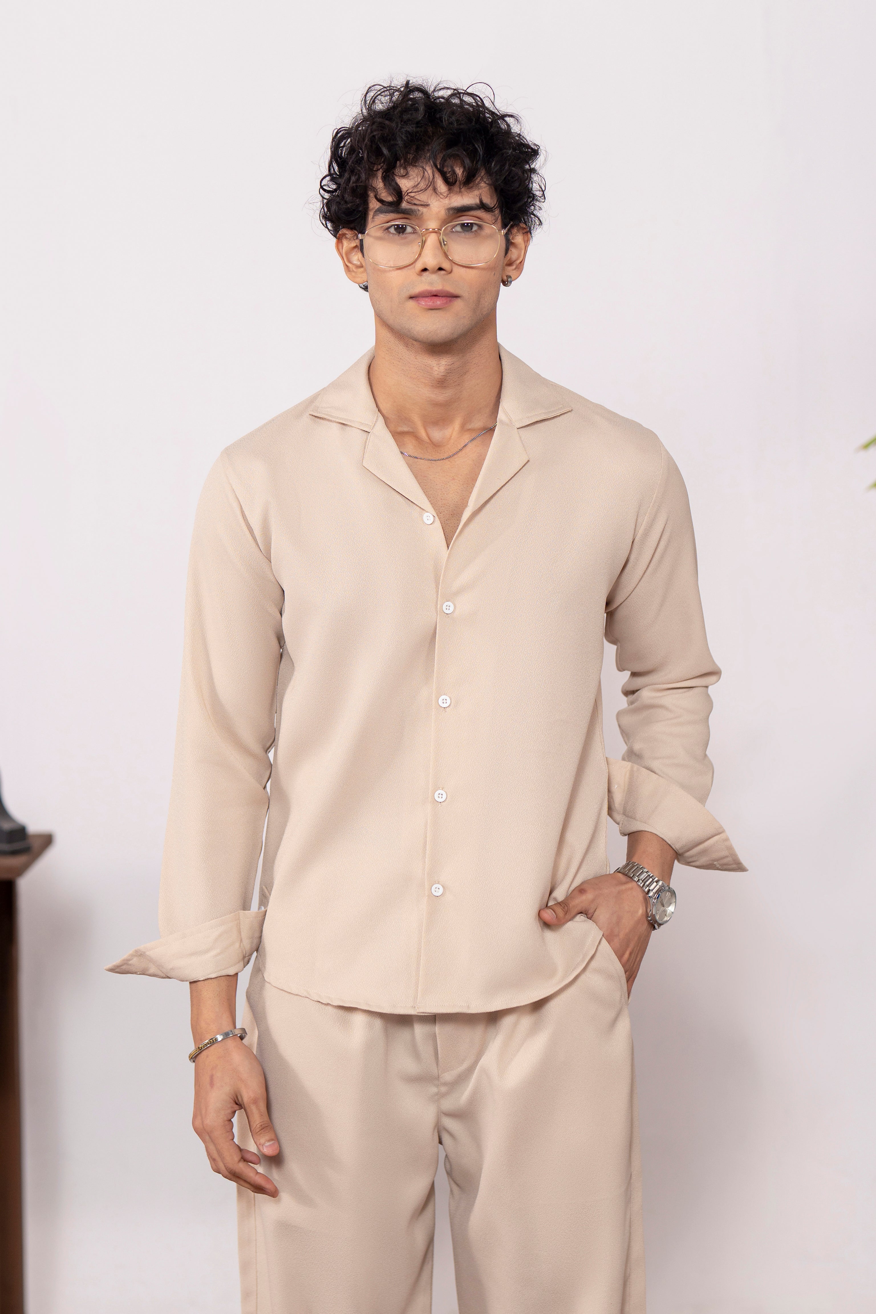 Solis Beige Co Ord Set