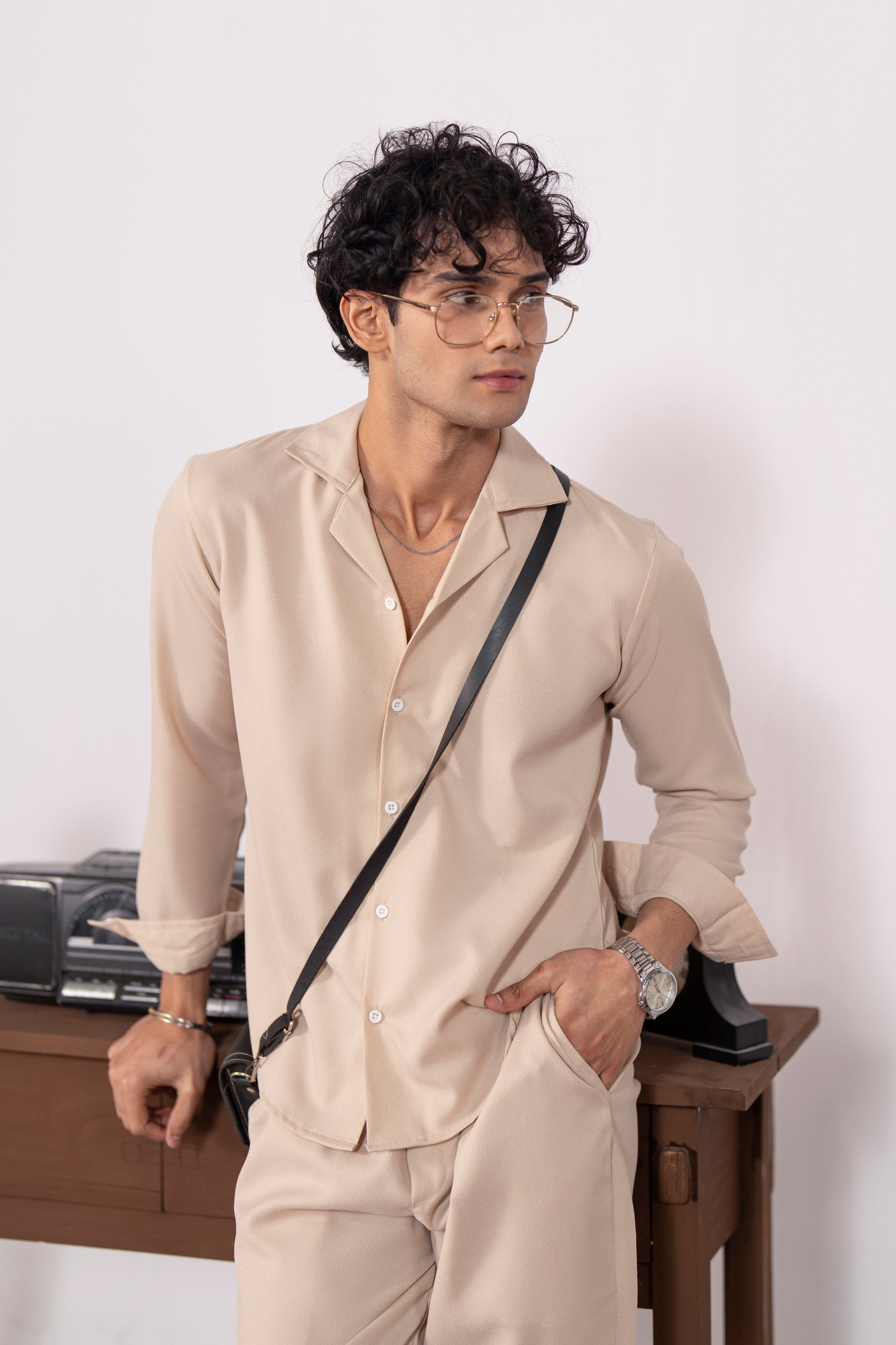 Solis Beige Co Ord Set