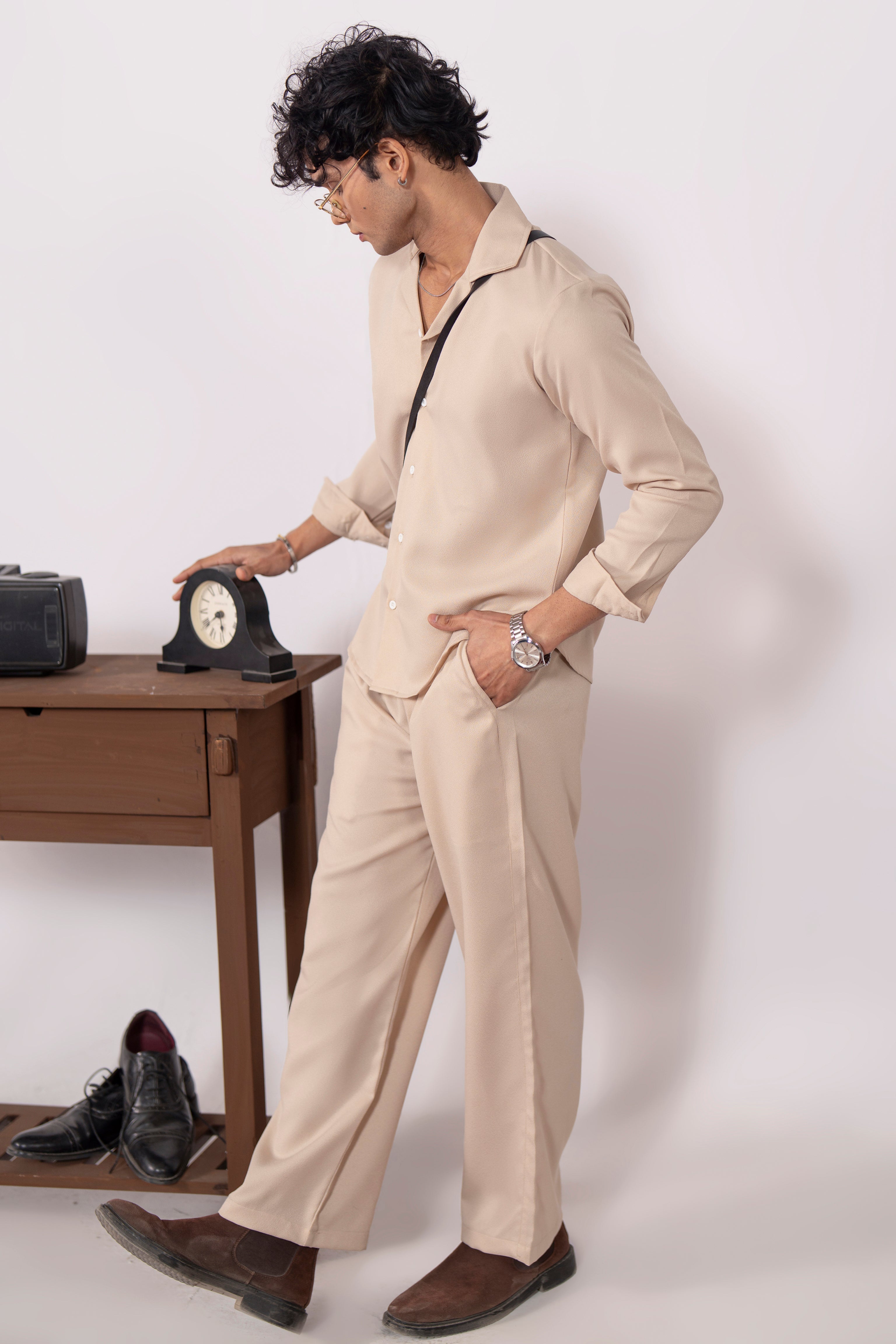 Solis Beige Co Ord Set