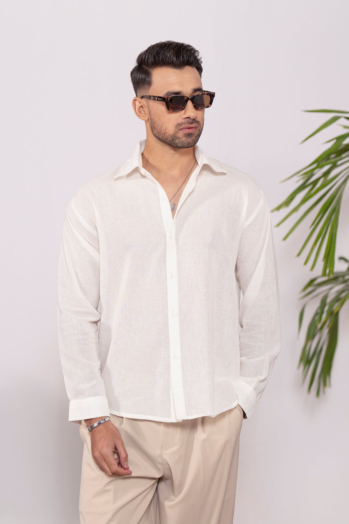 Lattice Knit Shirt
