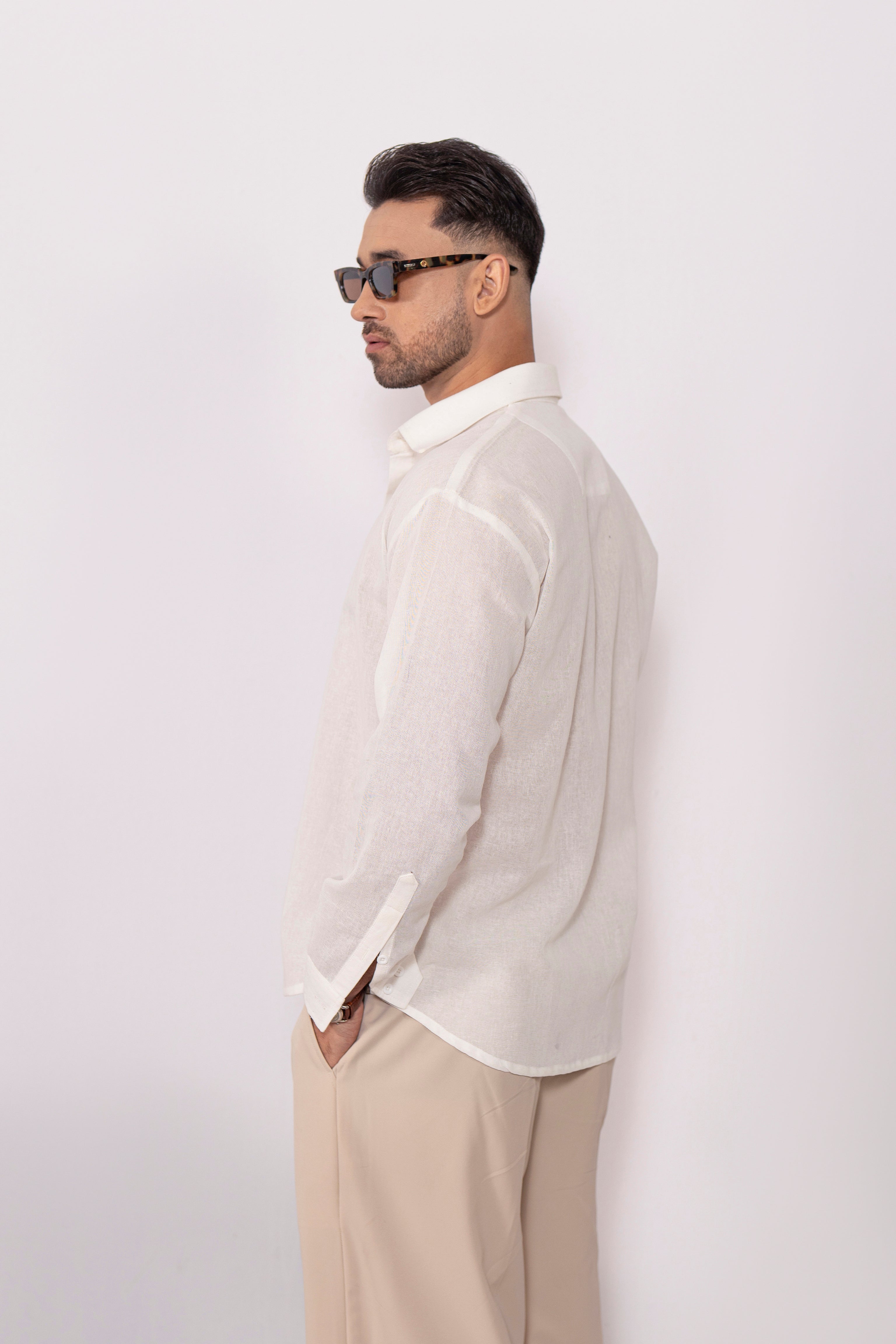 Lattice Knit Shirt