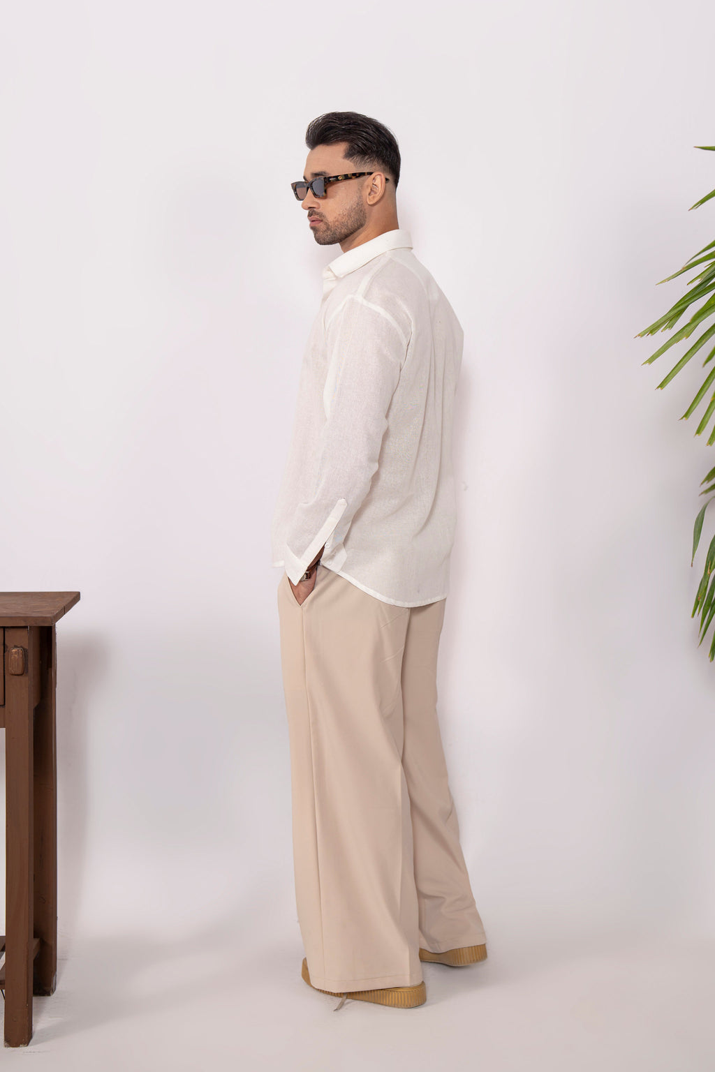 Lattice Knit Shirt