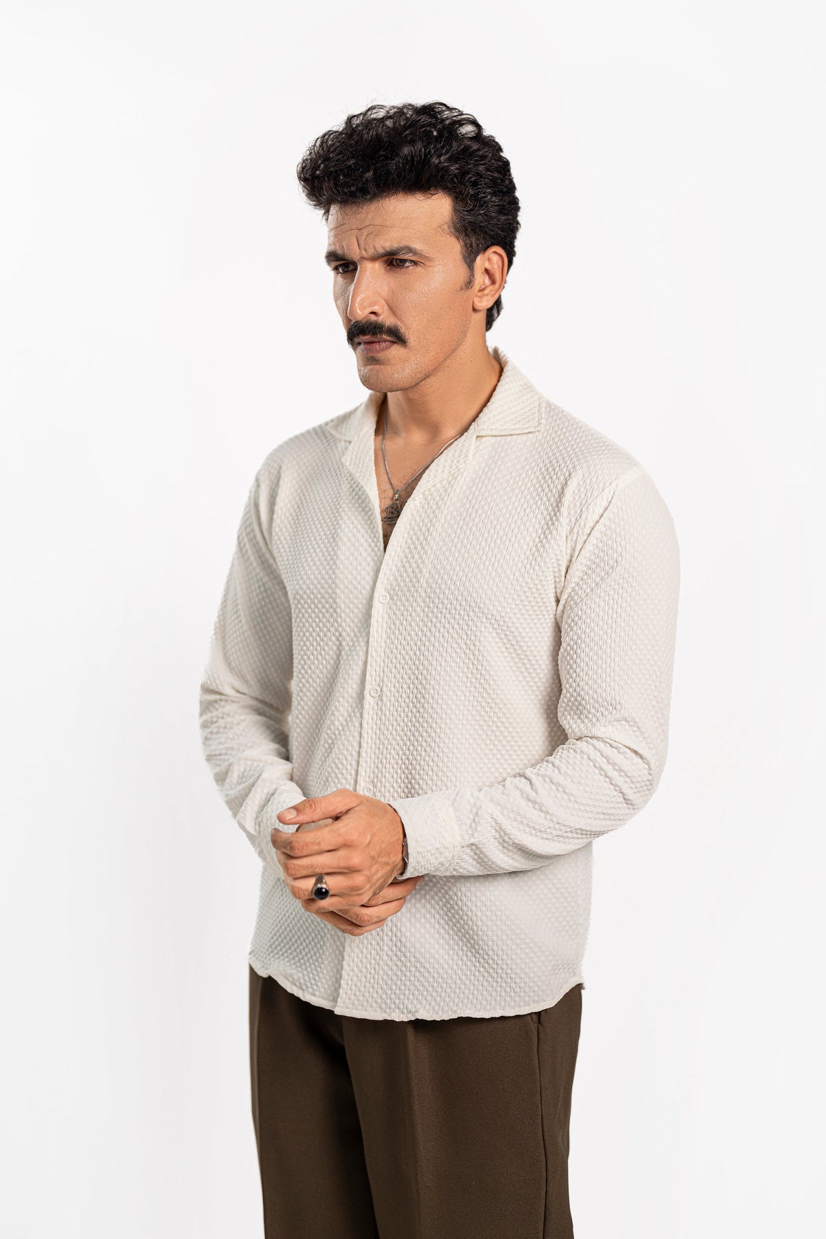 Embossed Textured Shirt