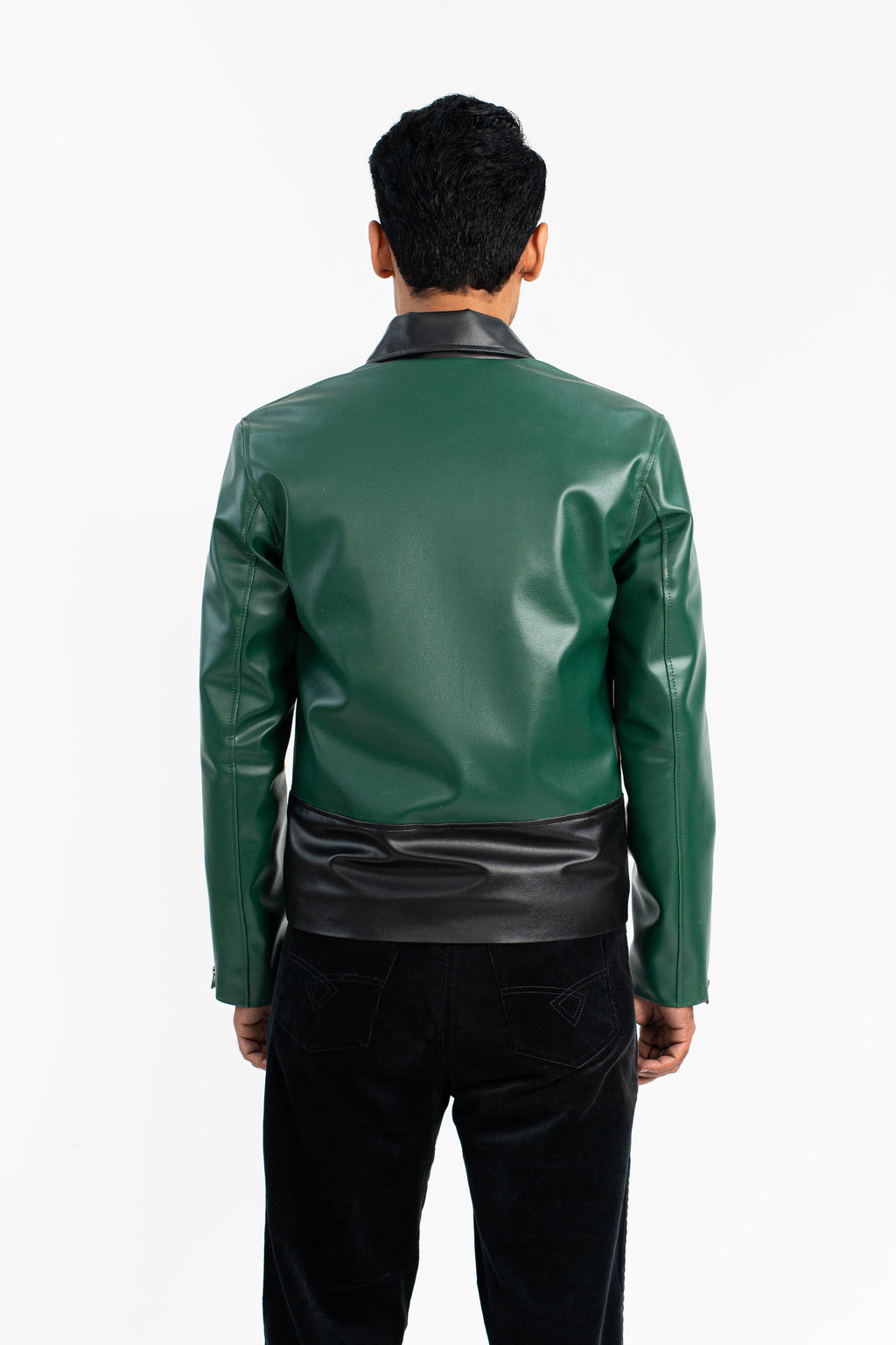 GreenGroove Faux Leather Jacket
