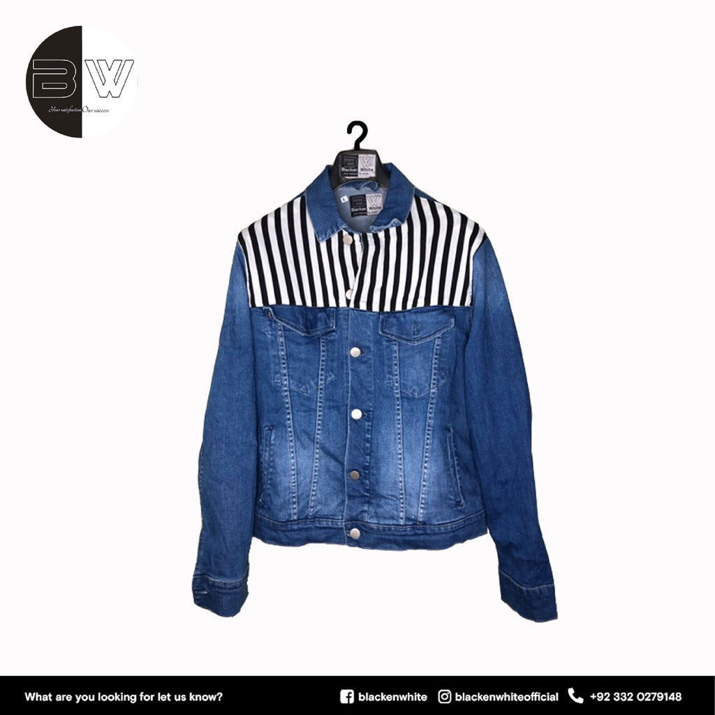 BW Striped Denim Jacket