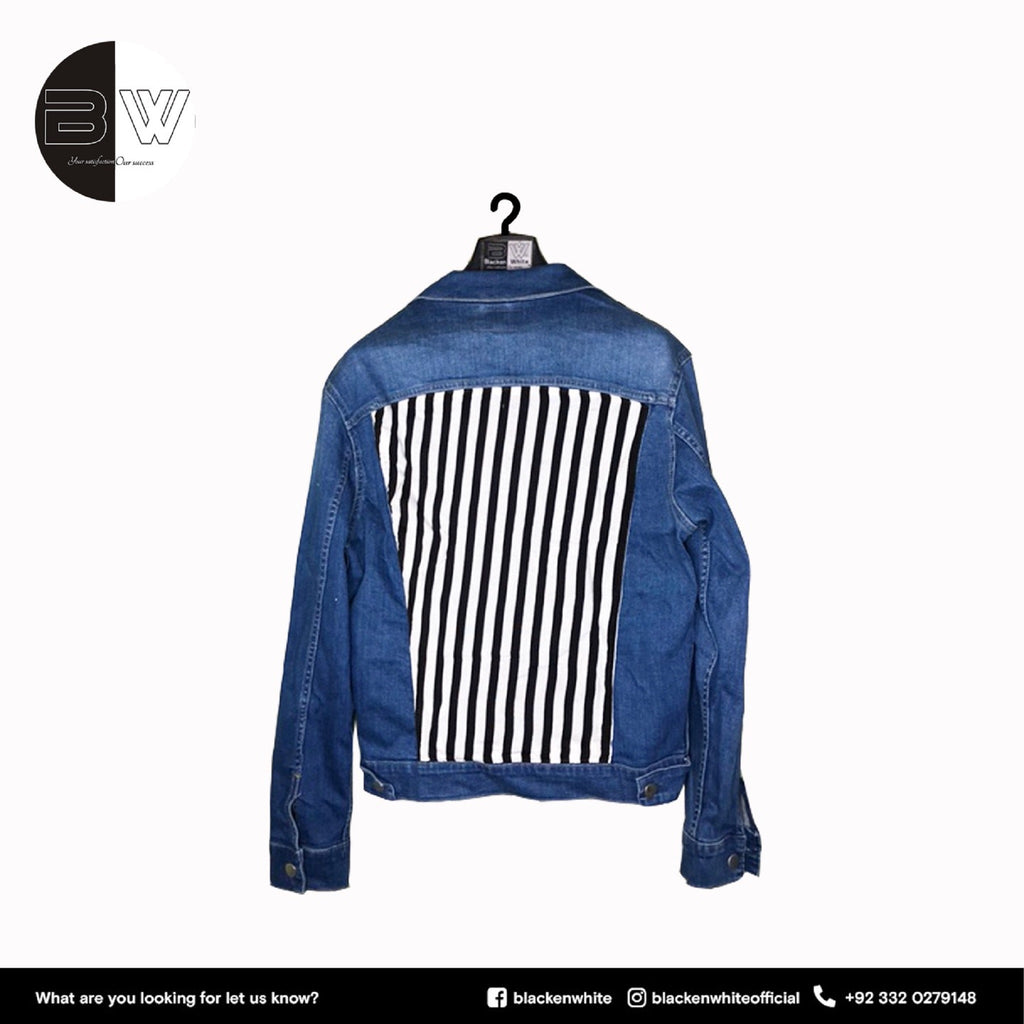 BW Striped Denim Jacket