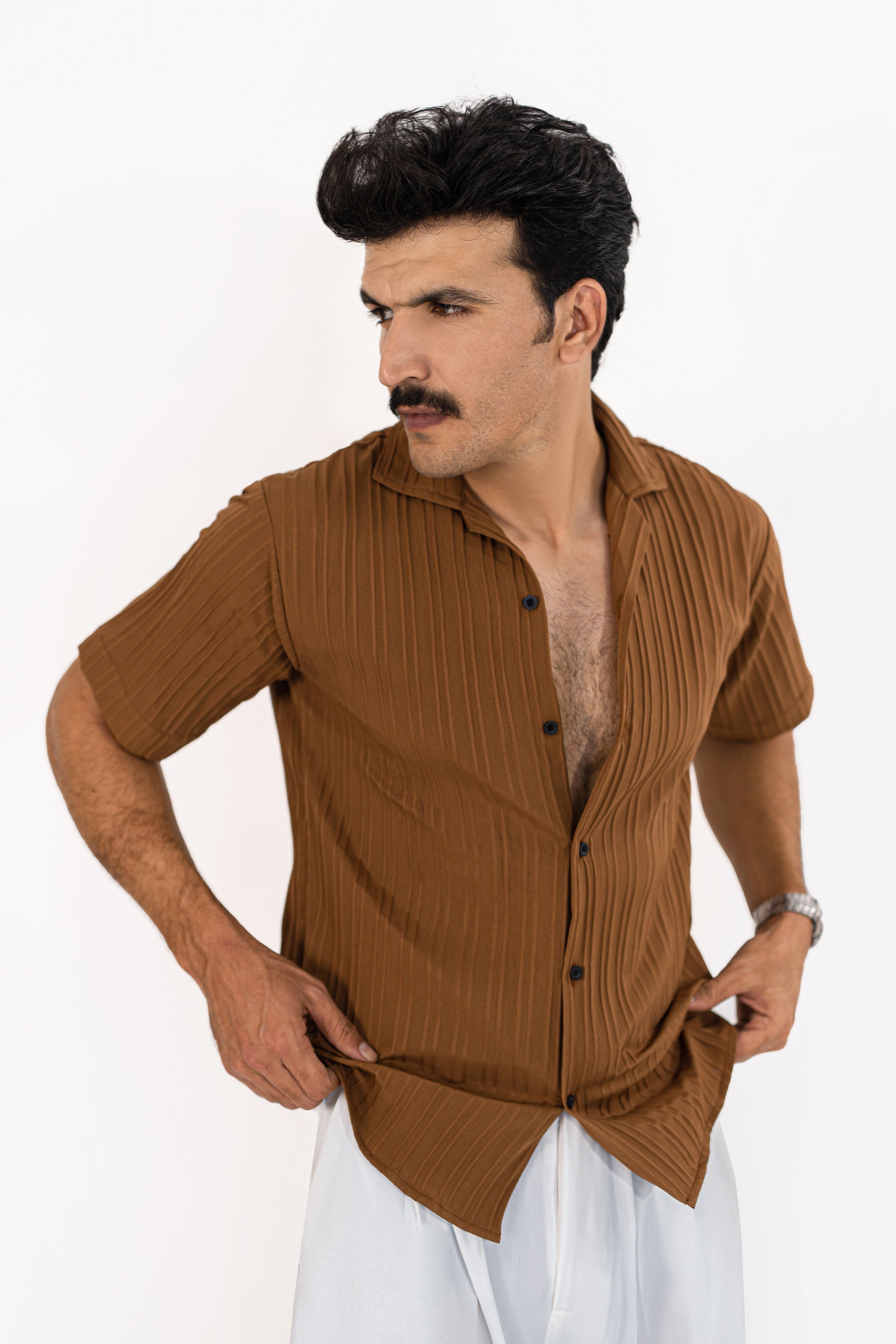 Sandy Threaded Shirt