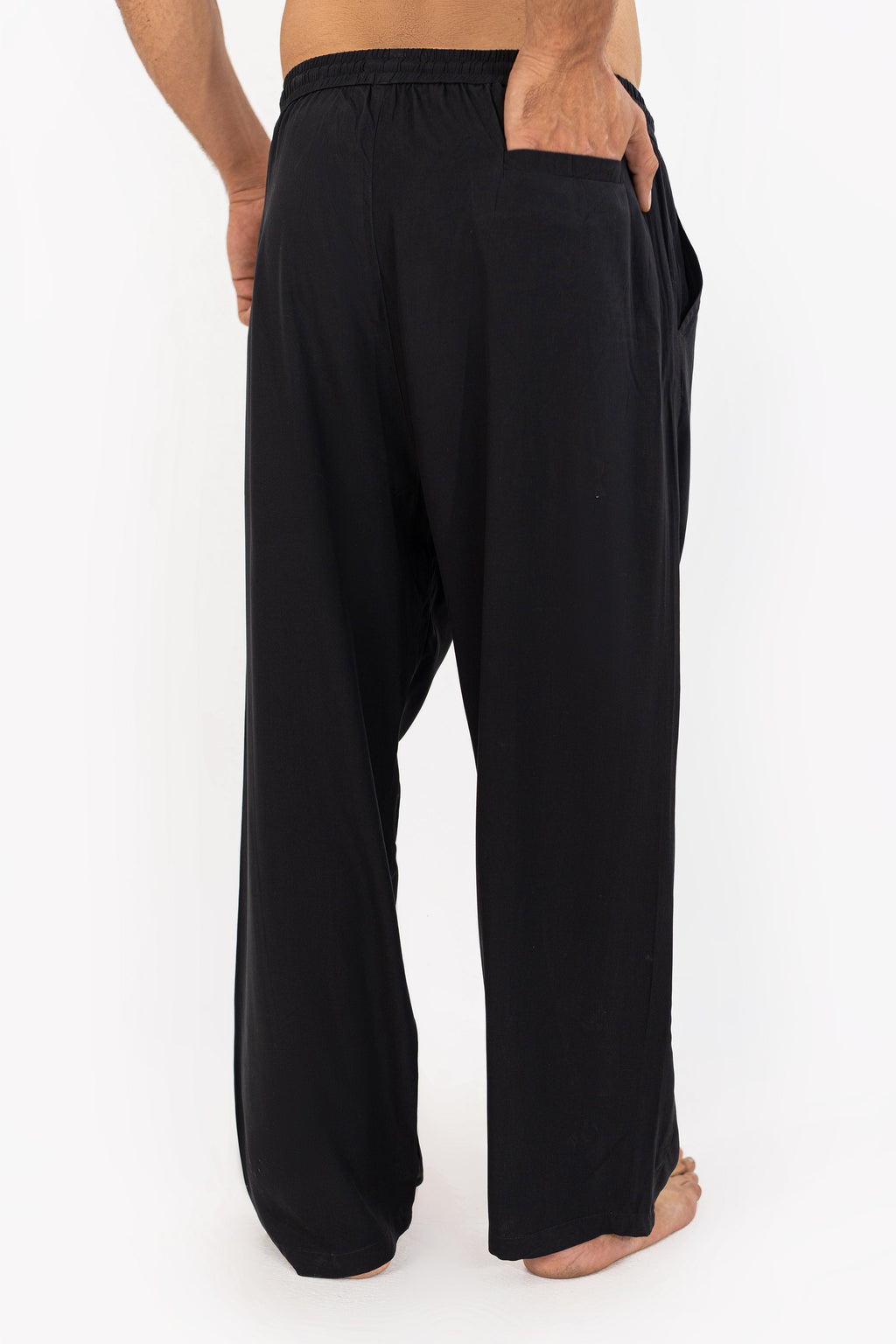 Charcoal Linen Trouser Pants