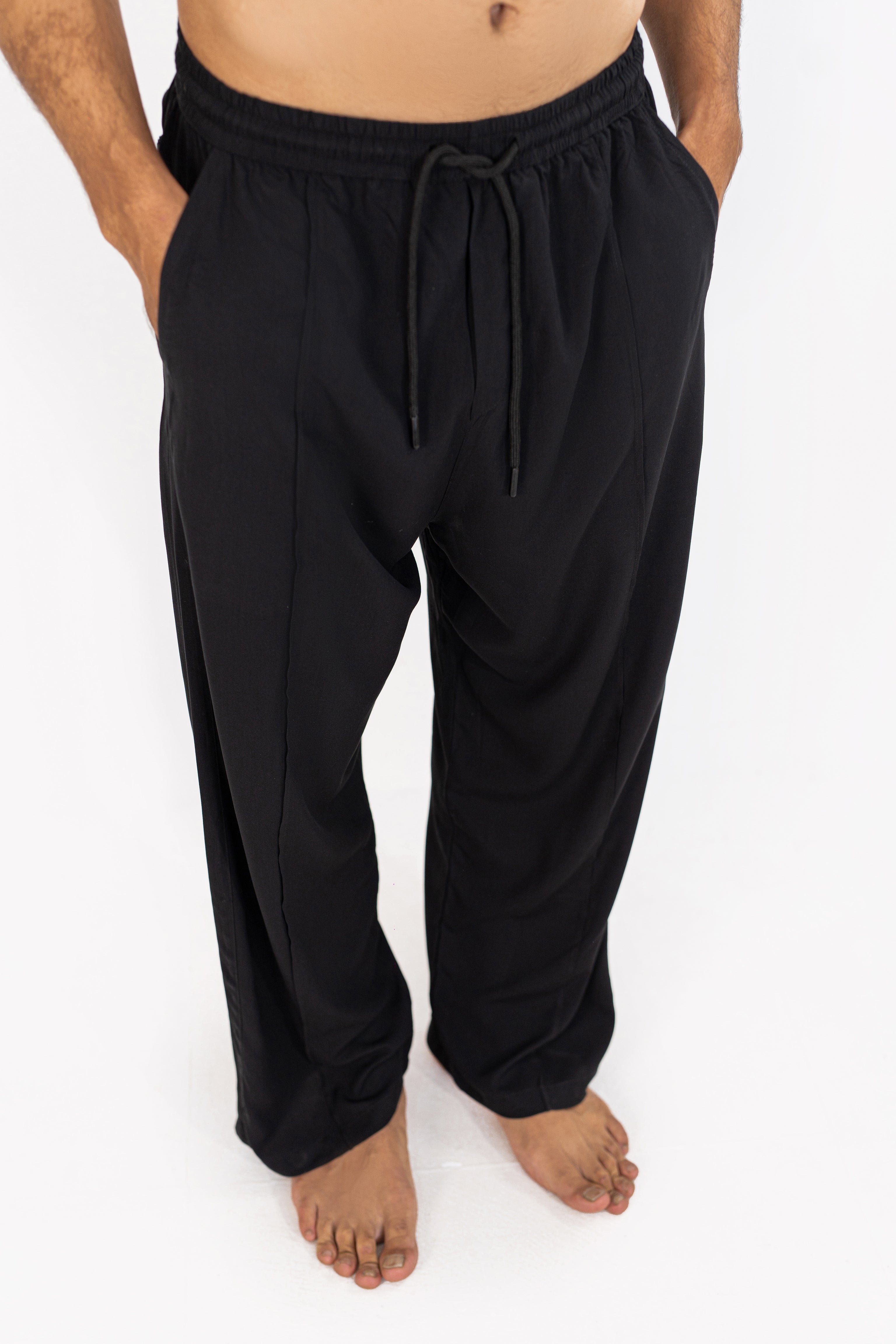 Charcoal Linen Trouser Pants