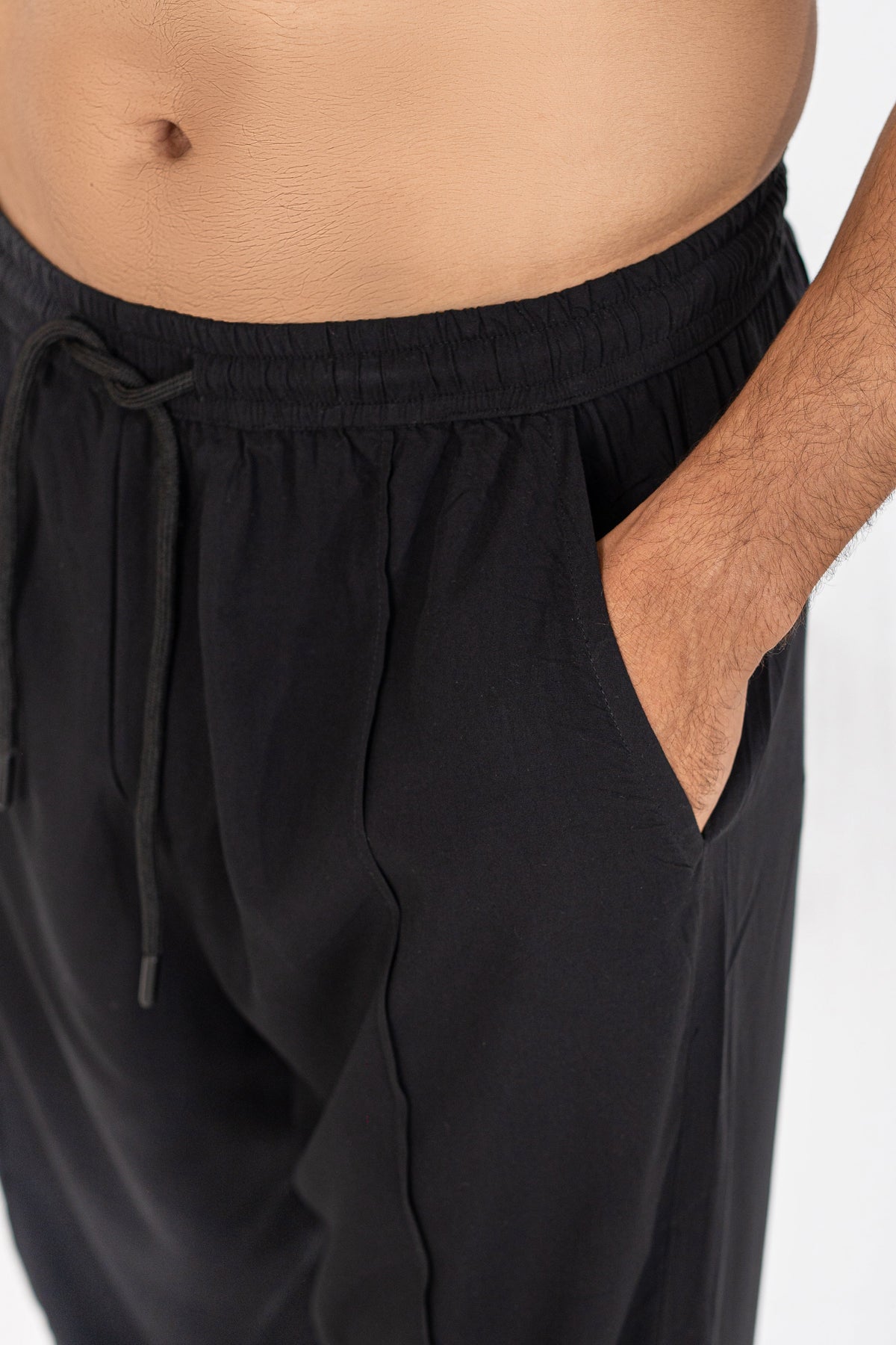 Charcoal Linen Trouser Pants