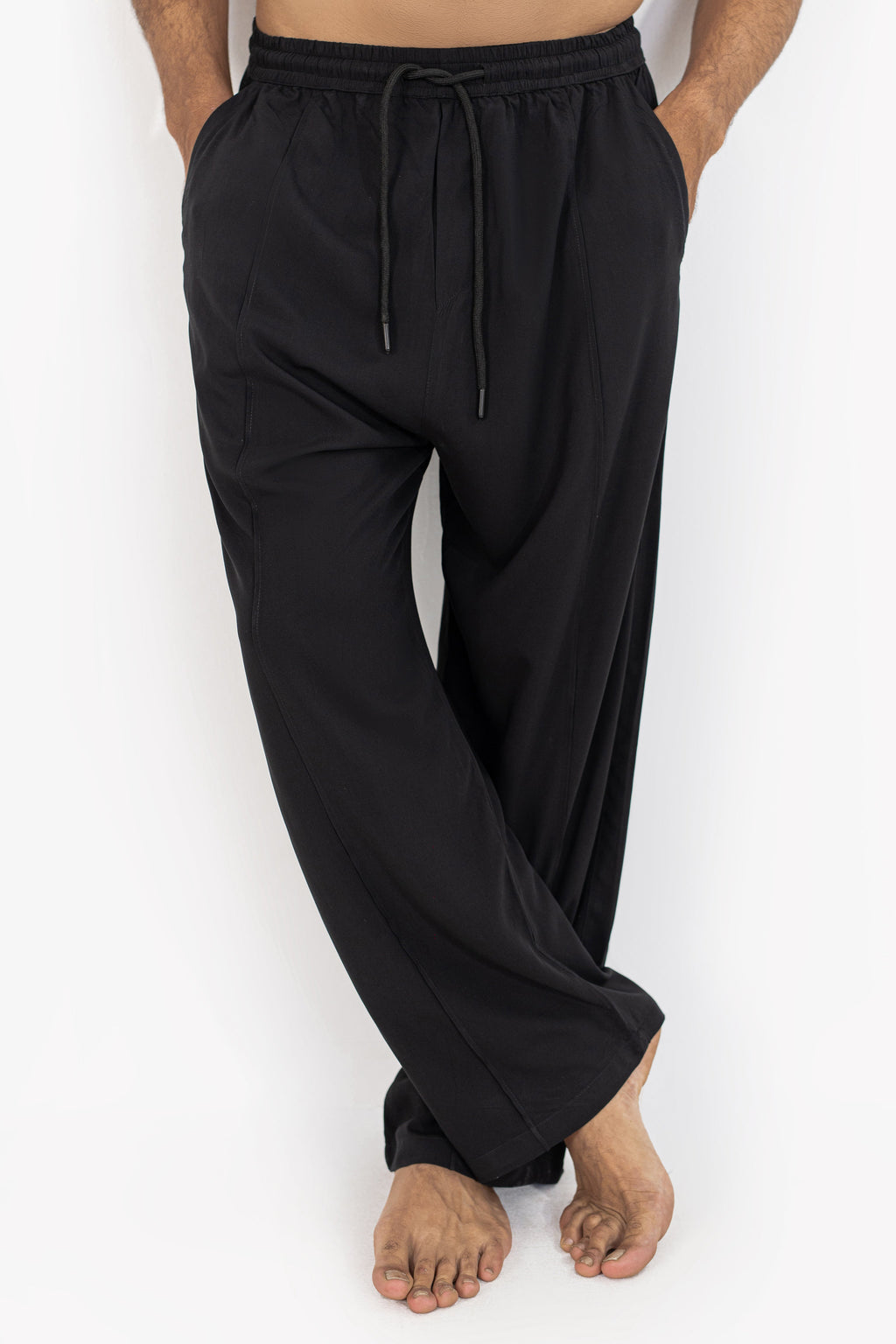 Charcoal Linen Trouser Pants