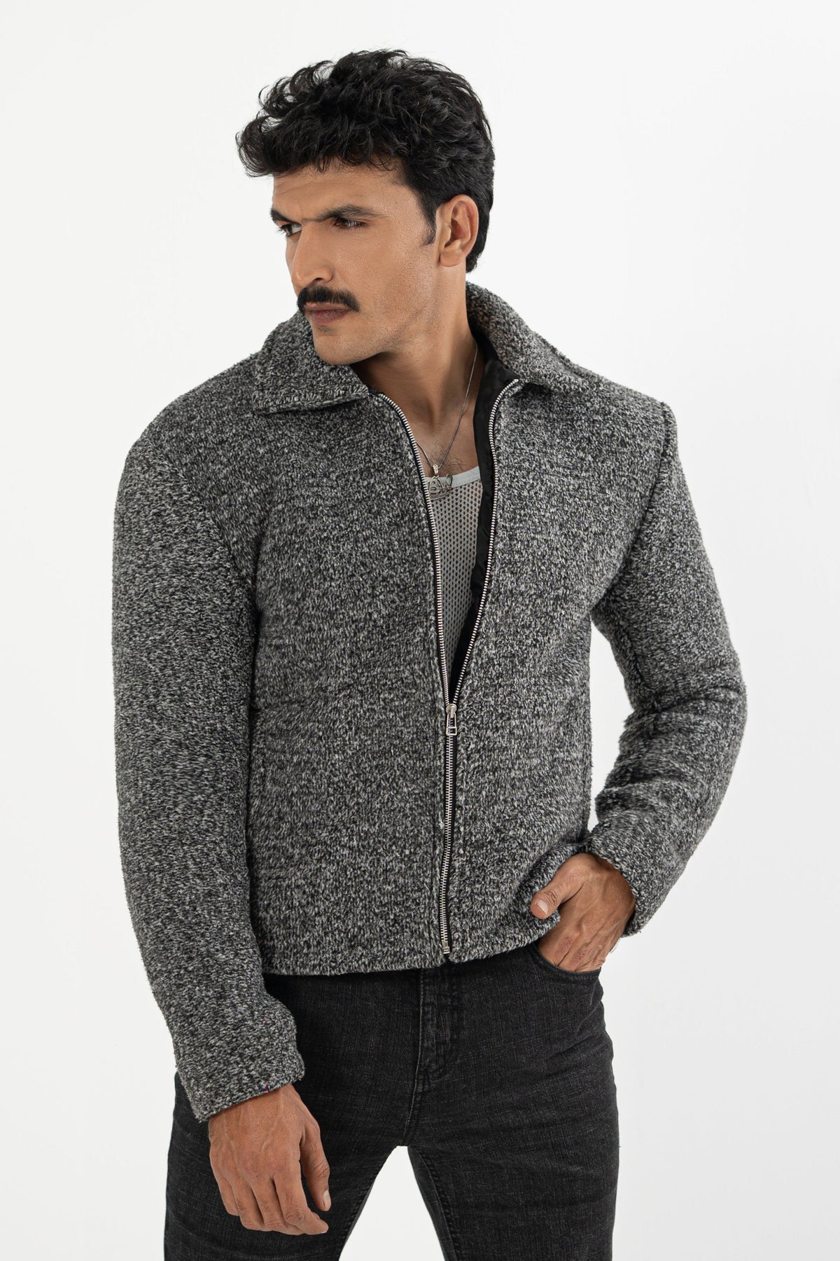 Brushed Textured Jacket - Limited Edition