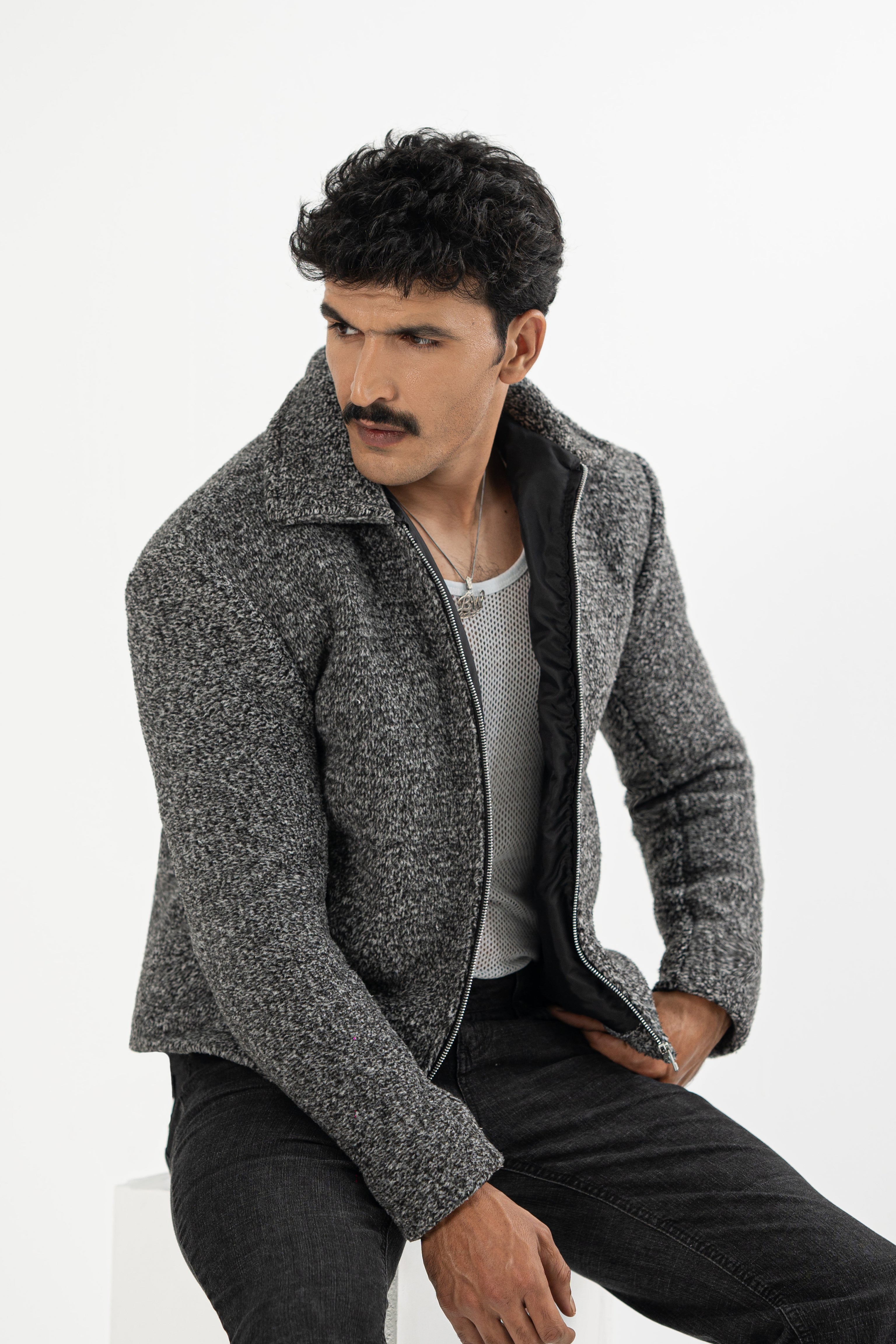 Brushed Textured Jacket - Limited Edition