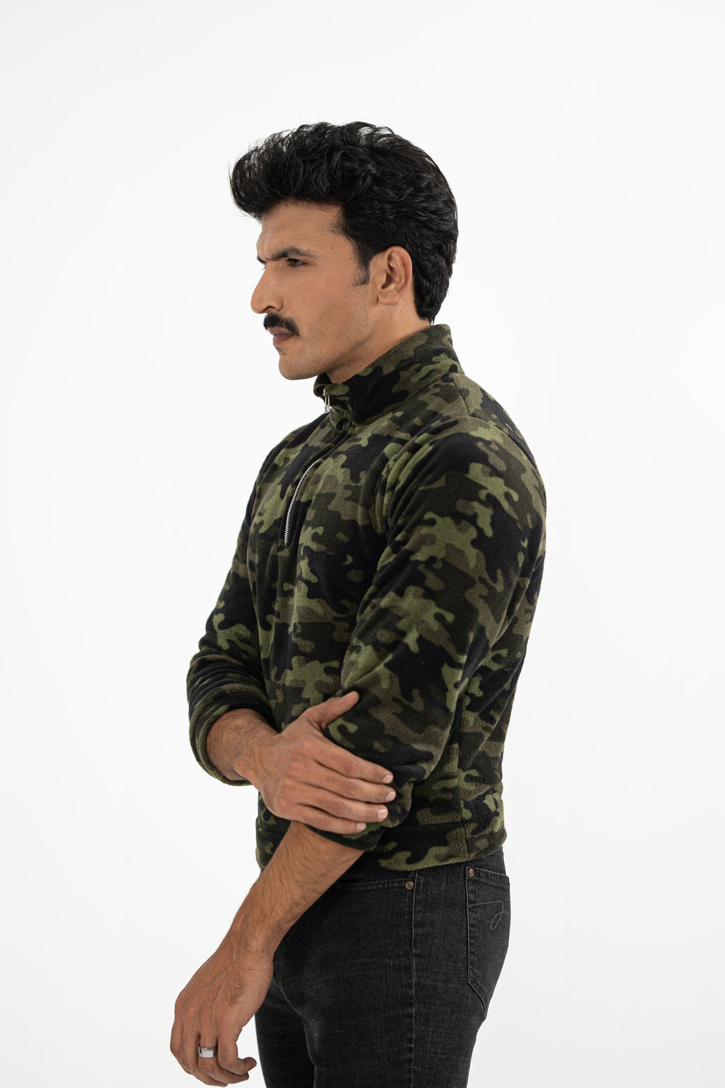 Camo Fur Pullover - Limited Edition