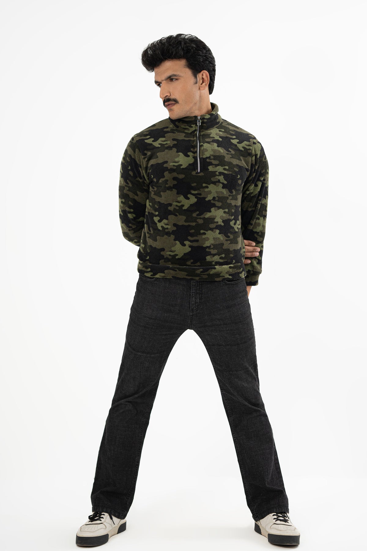 Camo Fur Pullover - Limited Edition