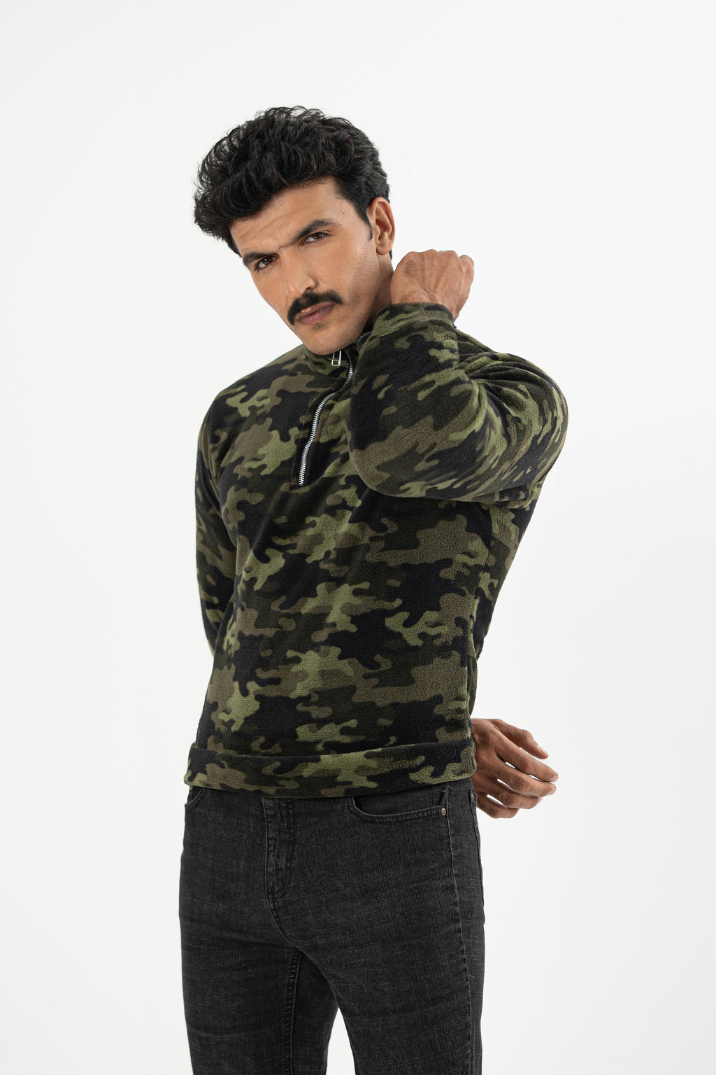 Camo Fur Pullover - Limited Edition