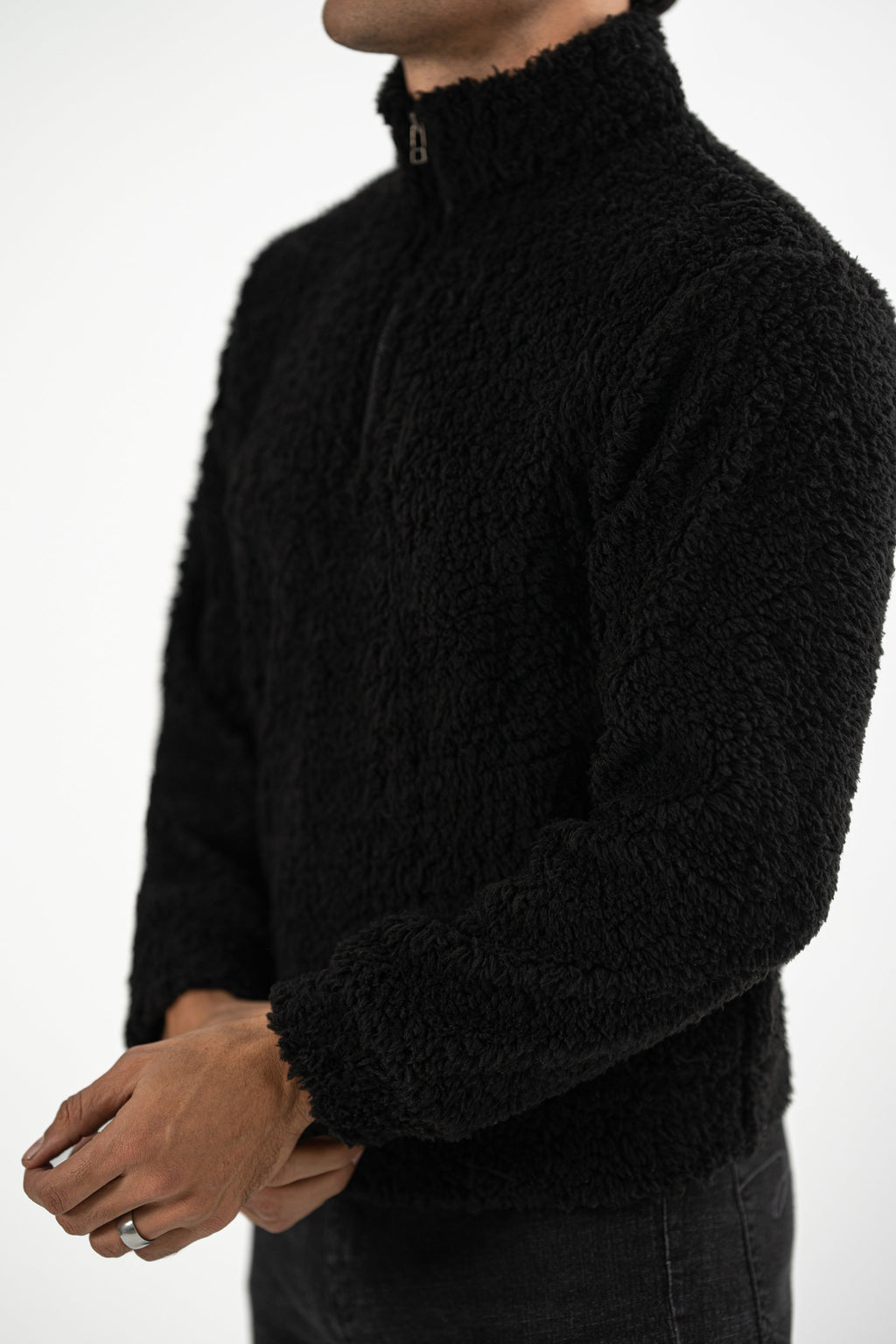 Charcoal Fur Pullover - Limited Edition
