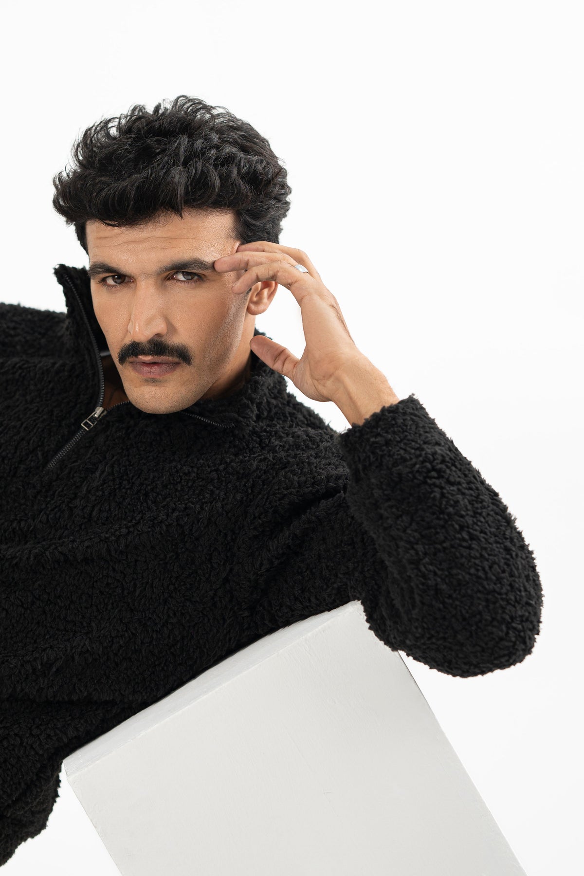 Charcoal Fur Pullover - Limited Edition